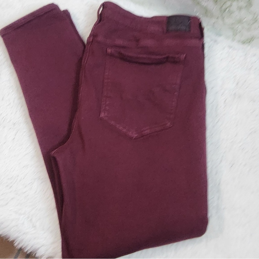 American Eagle Outfitters Burgundy Jeggings